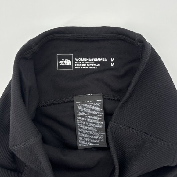 The North Face Dune Sky 9" Tight Biker Shorts Black Pocket Women's Size Medium - Picture 6 of 11